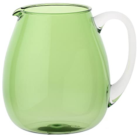 Thun Rose & Tulipani - Brocca Colorlife in acrilico colorato da 2,5 litri, elegante e resistente, colore Lime