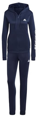adidas Damen Linear Track Suit, Legend Ink, L