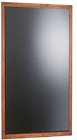 Danieli | Lavagna Nera Per Pennarelli a Gesso Liquido Easy 60x115 cm | Da Muro in Legno di Faggio Massiccio | Per Bar e Ristoranti, Menu da Parete | Kit di Fissaggio Incluso