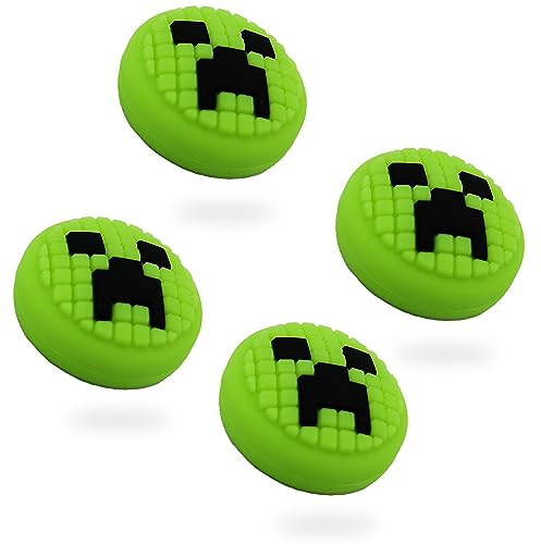 MatoSan® 4X Joystick Caps Compatible with Nintendo Switch, Switch Lite, OLED & Steam Deck Accessories Thumb Grips & Caps