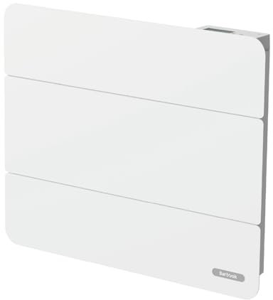 Radiador de inercia seco ecológico – Bajo consumo, termostato digital ajustable, diseño moderno y calefacción eficiente (1000 W)