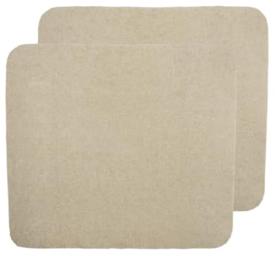 Meyco Baby Uni wickelauflagenbezug - 2er pack - frottee - sand - 85x75cm