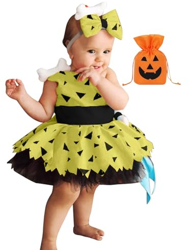 Genérico - Vestido de princesa para niña, ceremonia, tarde, elegante, tul y cinturón de nudo, comunión gala, fiesta, niña, ocasión A30, amarillo, 3-4 Años