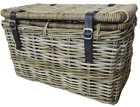fantasie d oriente Cesto Baule PORTABIANCHERIA Vimini Rattan GIUNCO KUBU CM 55X33X32 H Cesto Porta Biancheria Giochi