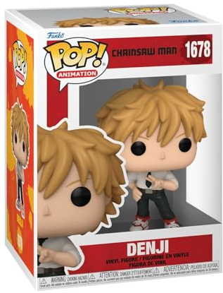 Funko Pop! Animation: CSM - Denji - Chainsaw Man - Vinyl-Sammelfigur - Geschenkidee - Offizielle Handelswaren - Spielzeug Für Kinder und Erwachsene - Anime Fans - Modellfigur Für Sammler und Display
