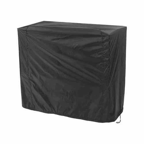 HAOHIZE Grillöverdrag, BBQ Gasgrillöverdrag för utomhusgrill Vattentätt, blekningsbeständigt material Grillskydd med krok- och ögleremmar Dragsko (80x66x100 cm)