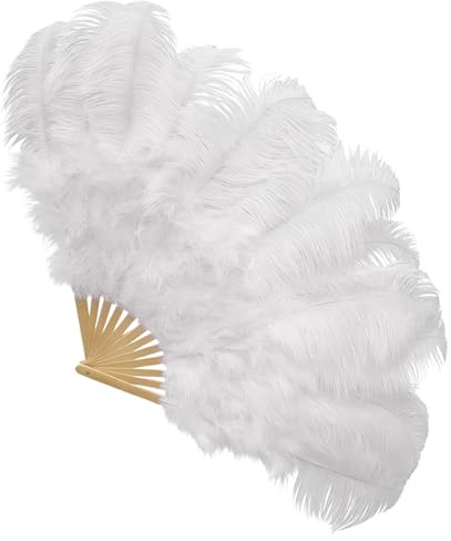 Éventails De Danse - Accessoires Artisanaux À 13 Bâtons - Éventails À Claque Pour Danse En Ligne - Mariage Théâtre Scène Festival Fête Burlesque Voyage Photographie Du Ventre