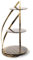 HowHomely 3 Tier Large Metal Cake Stand Gold