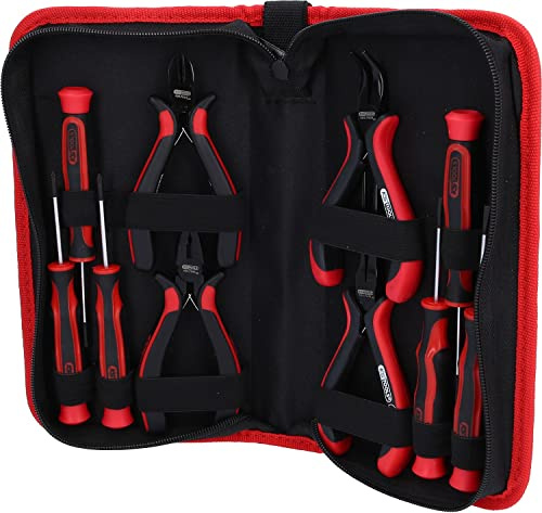 KS TOOLS Jeu d'outils de mécanique de précision, 10 pièces 500.7220