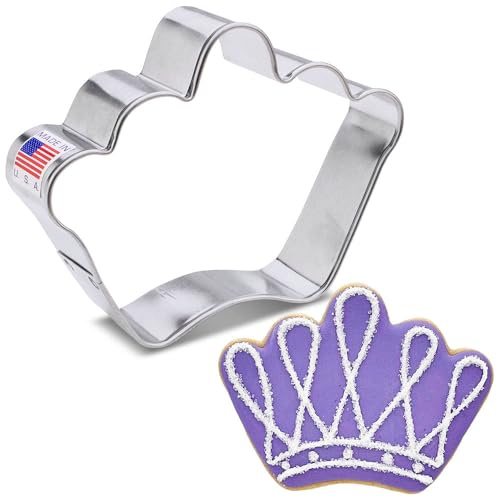 Queen or King Crown Cookie Cutter Coronation Crown 4 Made in USA by Ann Clark