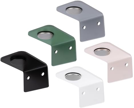 Natural Goods Berlin KLEAN Seifen-Halter mit Magnet | Seifenablage zum Kleben ODER Bohren | 2X Seifenanker als Magnet-Halter | Rostfrei & pulverbeschichtet | Schwebende Seifen-Halterung in Grau