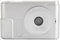 Appareil photo compact, appareil photo numérique 4K, zoom numérique 16x, rechargeable pour les voyages (argent)