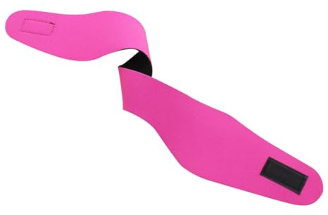 KICHOUSE Fascia per Capelli in Neoprene Regolabile Proteggi Orecchie Acqua per Nuoto e Yoga Adulti e Ragazzi Rosa