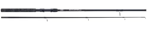 SAENGER Skymaster Pro Heavy Pilkrute, 80-300g Wurfgewicht, Glasfaserblank, Eva-Griff mit Camo-Optik, Zweistegringe, Verfügbare Längen 1,80-2,70m, Bootsrute (1,80m - 80-300g)