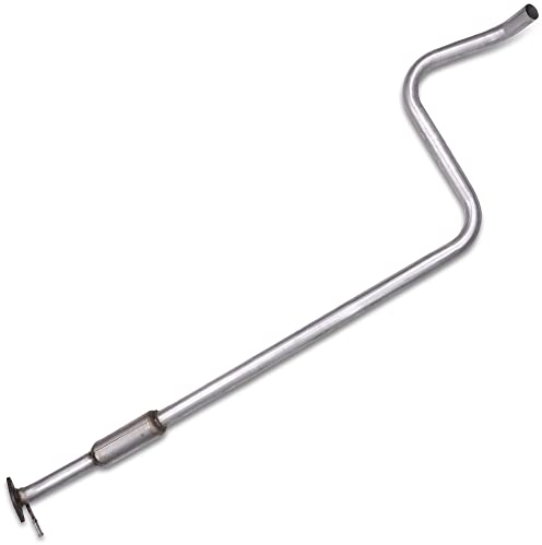 BESTPRICE 1x Silenziatore centrale Compatibile con FORD FIESTA Mk6 (CB1, CCN), FIESTA Mk6 Van