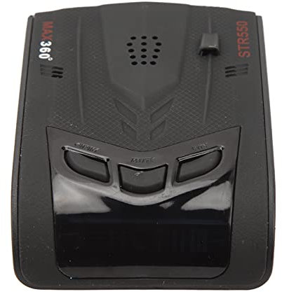 Laser Radar Detector, Extreme Long Range Car Radar Detector 360 Degree Detection Voice Prompt Quick Response 16 Band Speed Tester