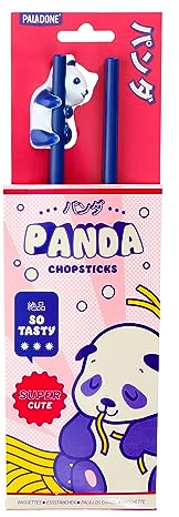Panda Chopsticks - Super Cute Blue Chopsticks Ideal for Noodles, Soba and Ramen, Novelty Gift for Secret Santa or Stocking Stuffer| Paladone