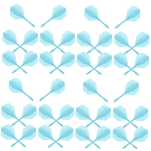 Sosoport 40 STK Pfeilschwanzblatt tragbare Dart-Flights professionelle Darts Werkzeug praktische Dartflügel Pfeilschwanzflügel EIN Körper Lieferungen Dartschaft Zubehör pp