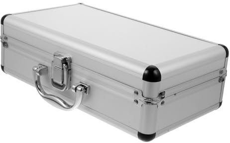 DOITOOL Portable Aluminum Alloy Hard Case Tools and Cosmetic Carrying Box Combination Lock, Large Capacity Multifunctional Medicine and Emergency Kit Suitcase for Home and Travel