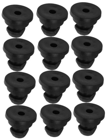 NIYANGLE 12 piezas Patas de Goma Antideslizantes para Olla de Cocción Lenta Protección Térmica y Aislamiento Almohadillas para Muebles de Cocina Fácil Limpieza y Mantenimiento