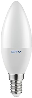 Lampada LED GTV goccia E14 4000K luce naturale – senza sfarfallio, durevole – per illuminazione LED in casa e ufficio