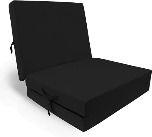 Herlag P05010-2152MCT - Colchón Plegable (195 x 85 x 10 cm, Cama de Invitados, colchón Plegable, Funda Lavable)