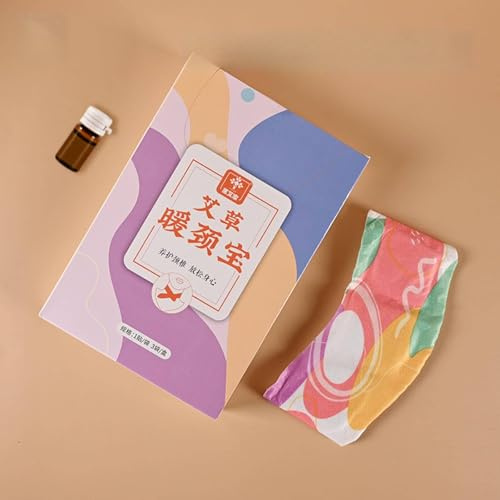 SCAUA Wormwood Essential Oil Warm Stickers Warm Neck Treasure Waist Warmer hot Compress Knee pad Warm Foot Treasure self-Heating moxibustion Plaster
