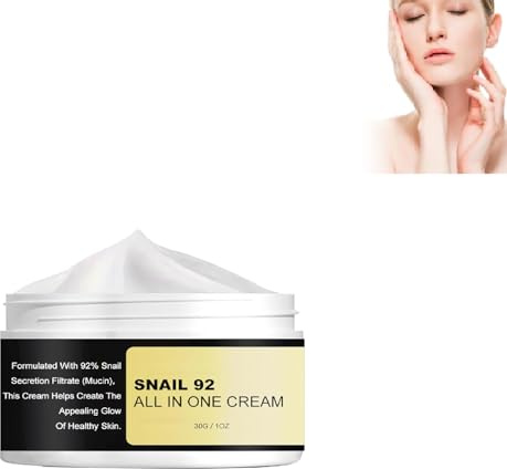 Crema de Colágeno de Caracol,Crema Facial de Colágeno de Caracol,Crema Cuidado Facial de Caracol,Crema Reparadora Iluminadora,Crema Antiarrugas de Caracol,Crema Blanqueadora de Caracol,100g