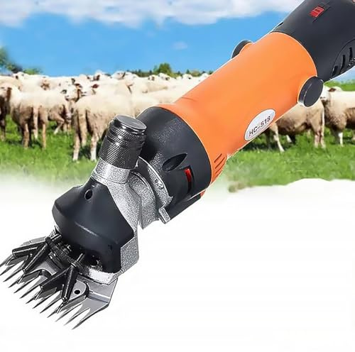 650W Elektrisk Professionell Fårsax, 6 Hastigheter Sladdlös Elektrisk Klippsax, För Tjocka Pälsdjur Alpackagetter