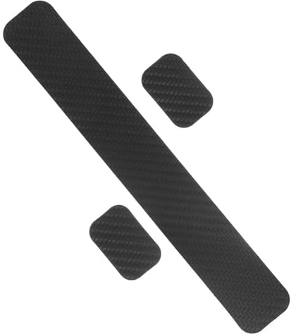 Beavorty Set Adesivi Protezione Telaio Bici da Strada e Mountain Bike, Nastro Copricatena Nero in Carbonio Resistente, Protezioni per Catene Avvolgimento Fodero Orizzontale, Facile