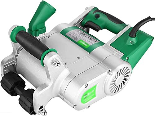 SPUZZO Chaser eléctrico de 1100W 1600PRM Ranuradora de Pared con Capacidad de 20-30 mm de Profundidad 20-30 mm de Ancho for hormigón de Piedra Arenisca Hueca de ladrillo Rojo