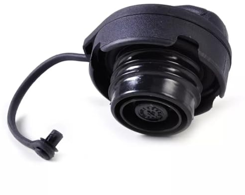 Treibstoff Deckel, Benzin Diesel Tankdeckel, Tankdeckel mit Halteband, Tankdeckel, Treibstoff Deckel, Auto-Tankdeckel, Tankdeckel, Geeignet für die meisten Fahrzeugmodelle