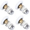 Uonlytech 4 Piezas polea de ducha rodillos para mamparas de ducha tapón Rodillos para bañeras Rodillos para cabinas de vapor ruedas para puertas correderas poleas para puertas de vidrio