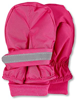 Sterntaler Fäustling mit Daumen, wasserabweisend, mit elastischem Bündchen und Klettverschluss, gefüttert - Mädchen Accessoires für Babys & Kleinkinder - magenta, Gr. 1