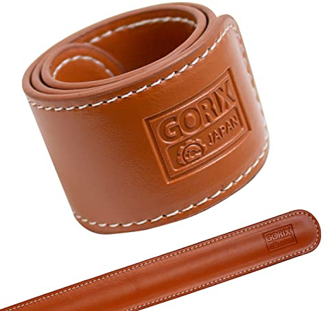 GORIX GX-SUSOROLL Sangle de Protection en Cuir pour Cheville Marron, Marron, Taille Unique