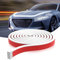 Auto Motorhaube Lichtstreifen, Universal Wasserdicht Car Hood Led Strip Lights 12 V Dynamic Scan Start Up Hoodbeam Kit Motorhaubenleuchte Weiß Auto LED Licht Streifen Dekor (Weiß, 59 inch/1.5m)
