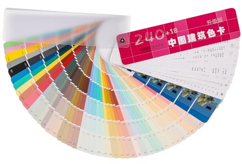 DOITOOL 1 Set Farbkarte Gac 900 Farbkarten, praktische Farb-Musa-Farbteiler, Farbkombinationskarten, Sprühfarbe, wichtige Papierdeckel