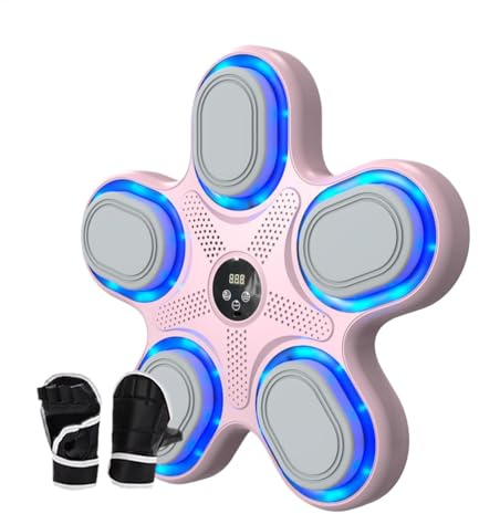 Pad rythmique cible de boxe, appareil de boxe monté, tapis de boxe intelligent, facile à transporter, tapis d'entraînement de musique électronique, équipement d'entraînement avec capteurs
