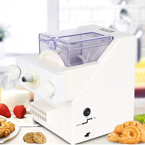 Macchina automatica per biscotti con 8 ugelli e 6 stampi per biscotti, 180 W, velocità 50-60 giri/min, per pasticceria e cucine