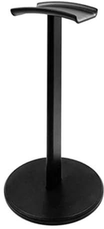 Robusto supporto per cuffie in lega di alluminio con base antiscivolo compatibilità per cuffie over-ear e supporto per cuffie da tavolo per casa ufficio