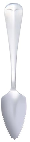 Cucchiai Da Dessert,Utensile per Frutta Seghettato | Cucchiaio da Tavola in Acciaio Inossidabile | Per Frutta Dessert Insalate Colazione Spuntini Scavare