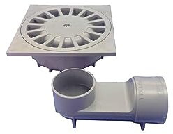 Hidrotecnoagua desagües de suelo - Sumidero vert-hz. t-88vh 360º 10x10 diámetro 40