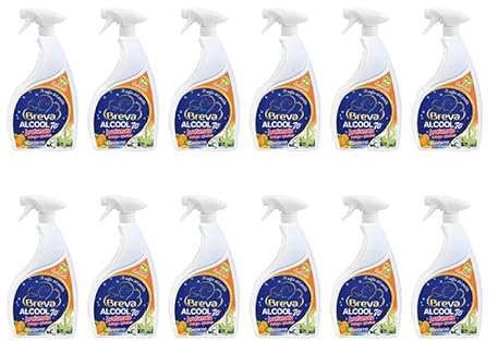 Alcool denaturato profumato spray 70° Mandarino (12)