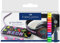 FABER-CASTELL 160806 - Neon Marker, Layoutmarker, im 6er Etui