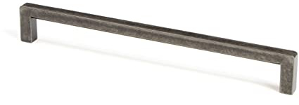 Gedotec Poignée de meuble en métal plein | 1 pièce Poignées pour armoires de cuisine avec matériel de fixation | SIDO | Poignées de meuble étamées avec LA : 320 mm