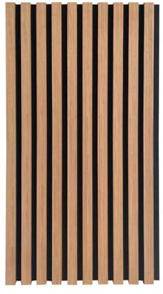 Home Deluxe - Akustikpaneel SONIC Oiled Oak - 9 Paneele, Holz aus MDF, Filz aus Polyester, auf- und nebeneinader platzierbar I Schallschutzpaneel Akustikplatten Wandpaneel