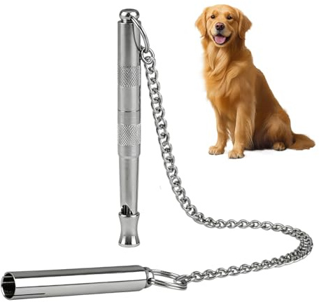 Fofuo Silent Dog Whistle for Recall 120Khz Adjustable Frequency Dogs Training Whistles