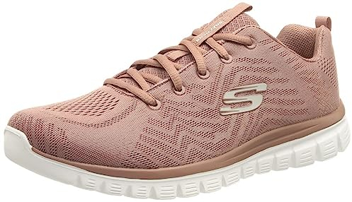 Skechers Damen Graceful Get Connected Sneaker,Mauve Mve, 37.5 EU