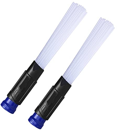 WuYan Paquete de 2 tubos de paja multifunción para aspiradora, polvo y suciedad y cepillo para aspiradora universal portátil