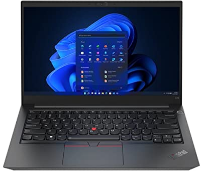 Lenovo ThinkPad E14 Gen 4 Notebook AMD Ryzen 5 5625U 35,6 cm (14) (16GB RAM, 512GB SSD, Full HD, Win11 Pro), 21EB0040GE, Schwarz